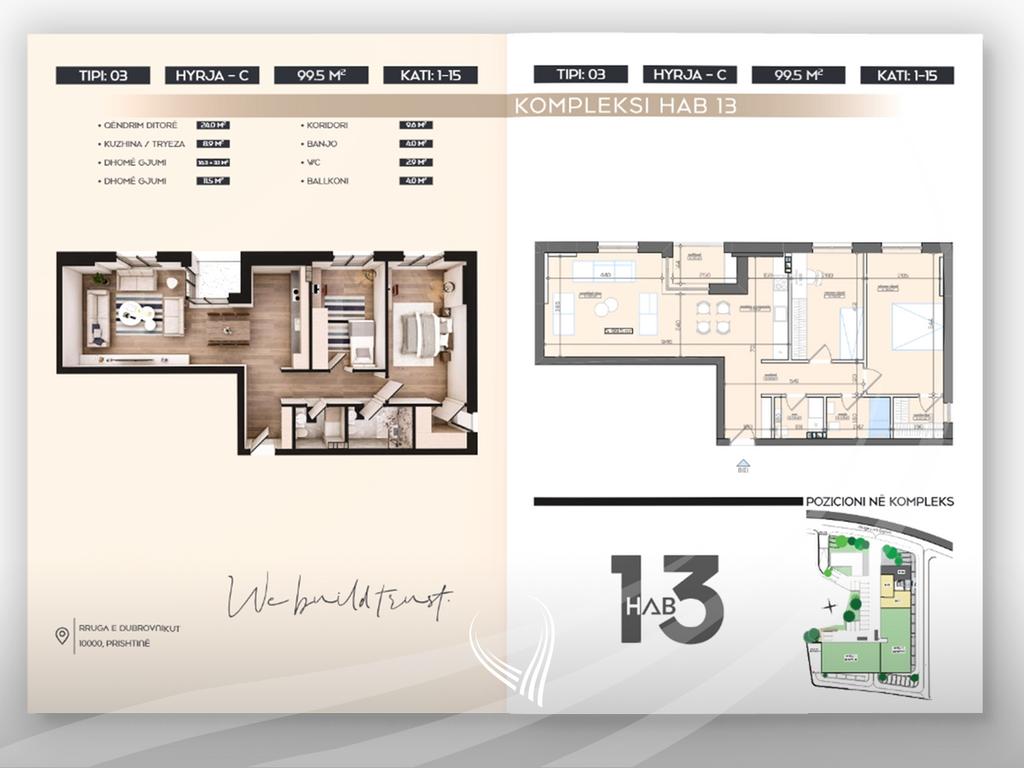 2-bedroom apartment for rent in the Muhaxherët neighborhood8