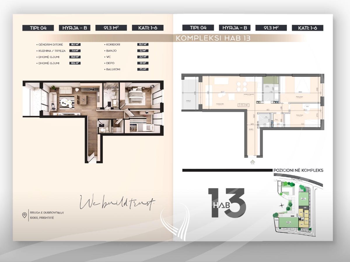 2-bedroom apartment for rent in the Muhaxherëve neighborhood10
