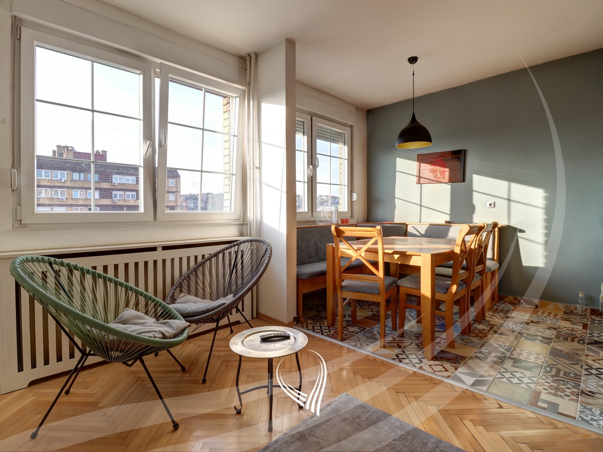 Banesë me 1 dhomë gjumi me qira në lagjen Qafa3