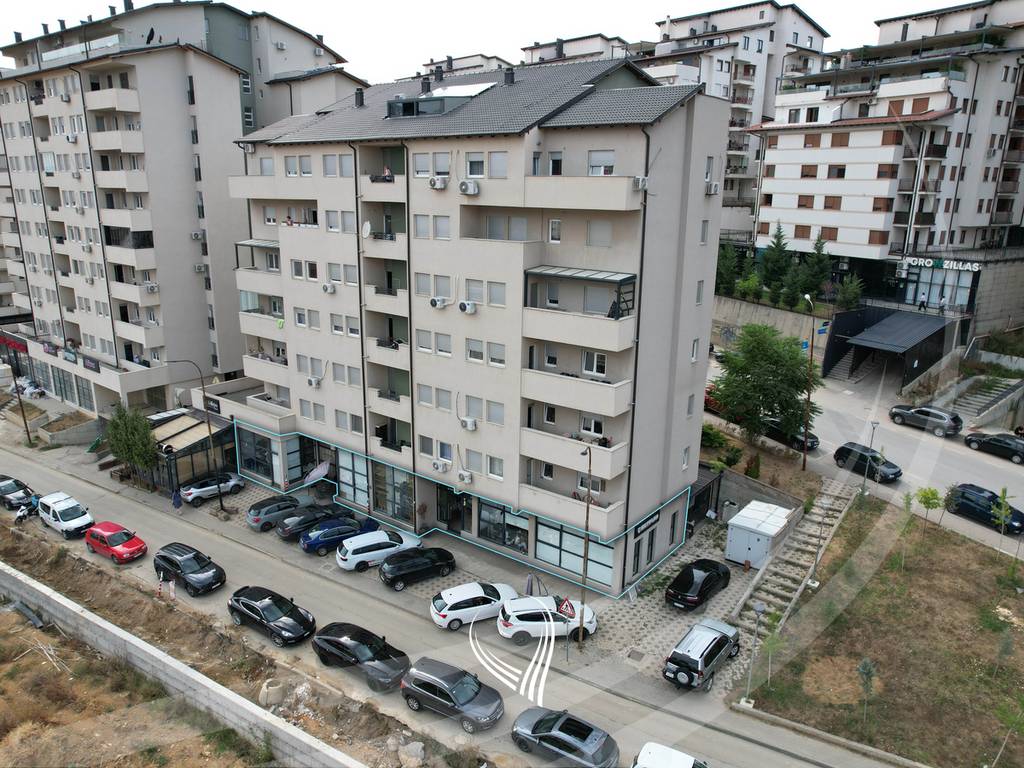 410m2 premises for rent in the Arbëria - Dragodan neighborhood