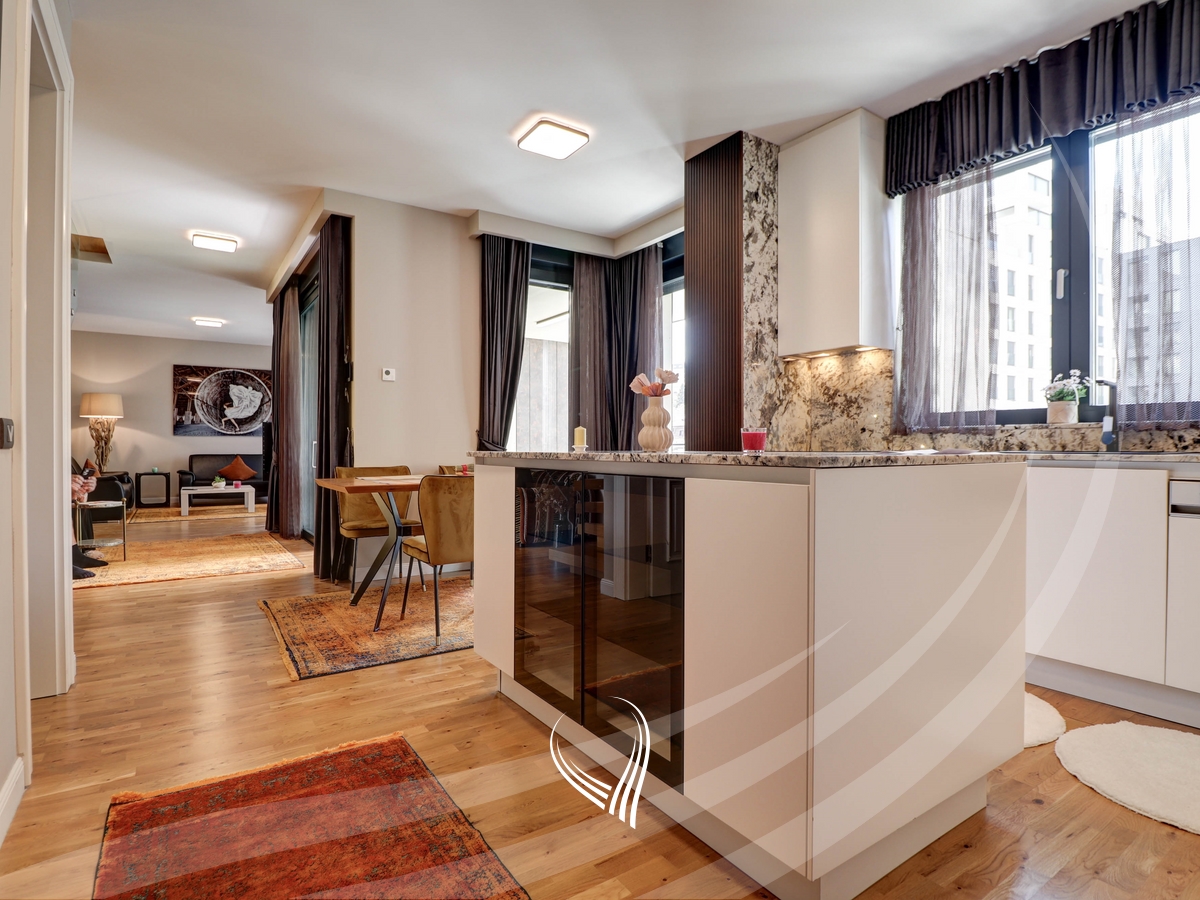 Duplex banesë me 3 dhoma gjumi me qira në lagjen Aktash – Ivy Residence6