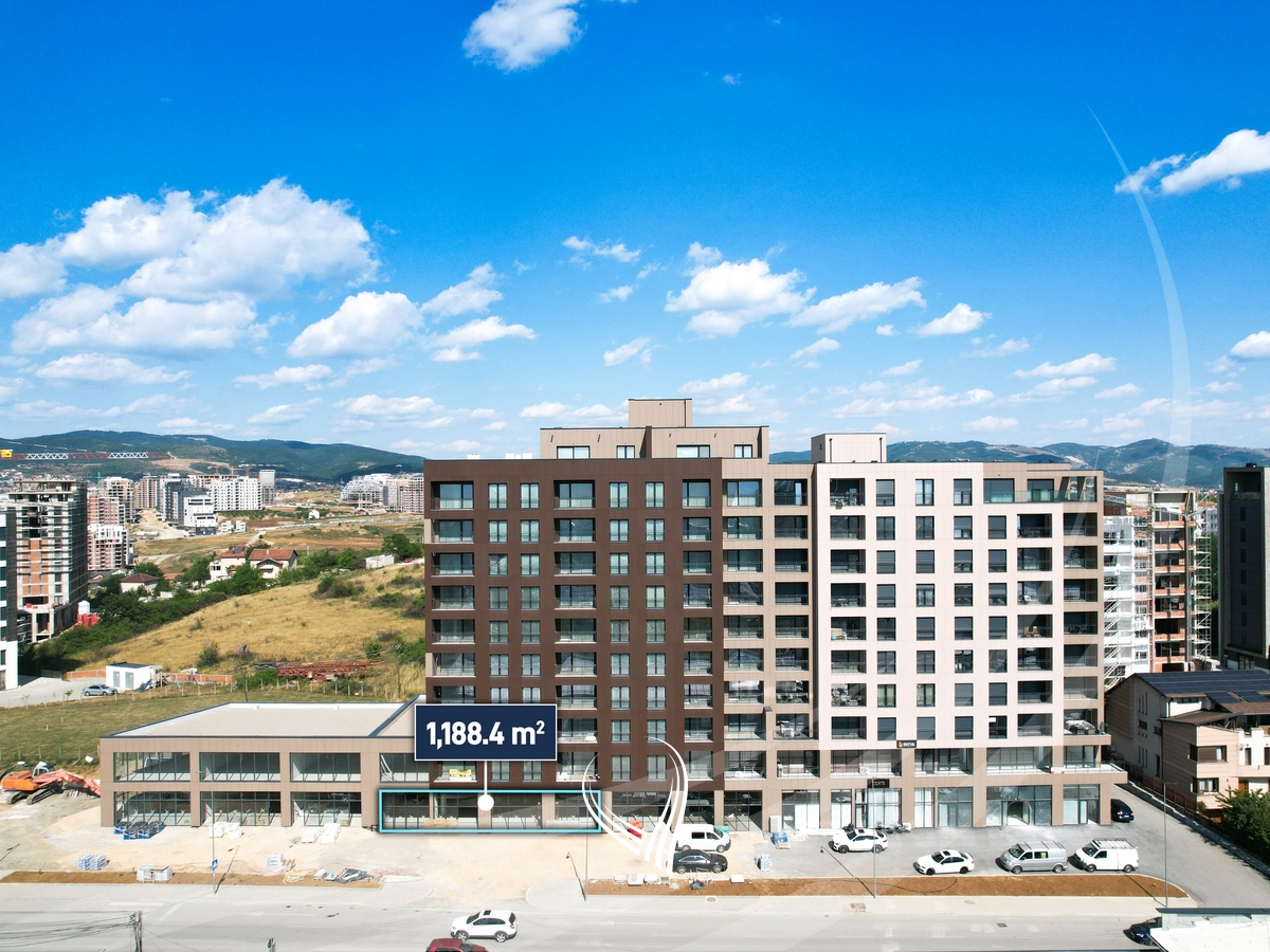 Premises 1,188.40m2 for sale in the Prishtina e Re neighborhood