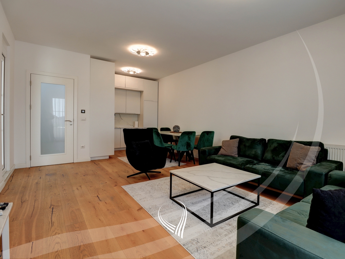 Penthouse me 2 dhoma gjumi me qira në lagjen Aktash – Pika Luxury & Green Apartments3