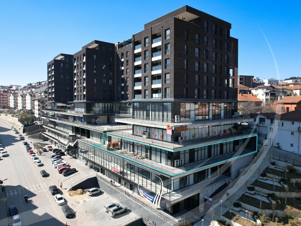 Zyre 850.8m2 for rent in the Arbëria – Dragodan neighborhood – Artis Complex