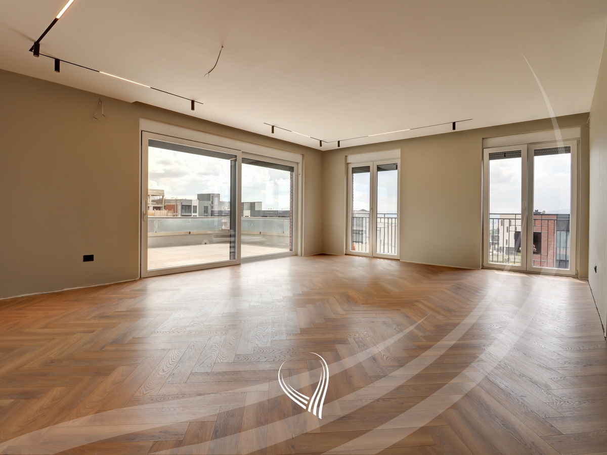 Penthouse me 3 dhoma gjumi me qira në lagjen Arbëria – Dragodan – Capitol Residence0