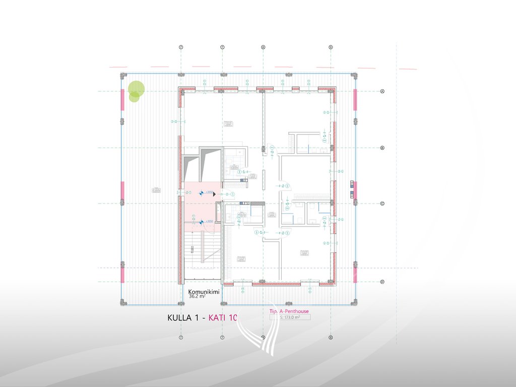 Penthouse 352.5m2 for sale in the Prishtina e Re neighborhood18