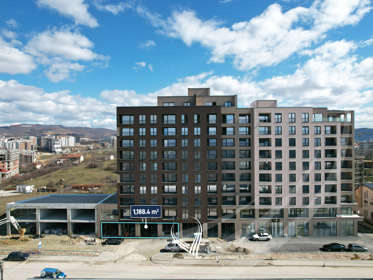 Lokal 1,188.40m2 në shitje në lagjen Prishtina e Re0