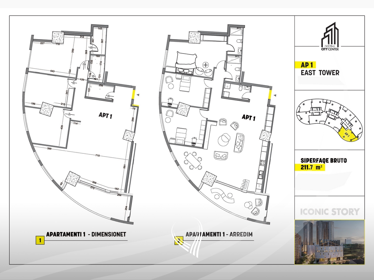 Banese me 3 dhoma gjumi në shitje në lagjen Lakrishtë – Prishtina City Center13