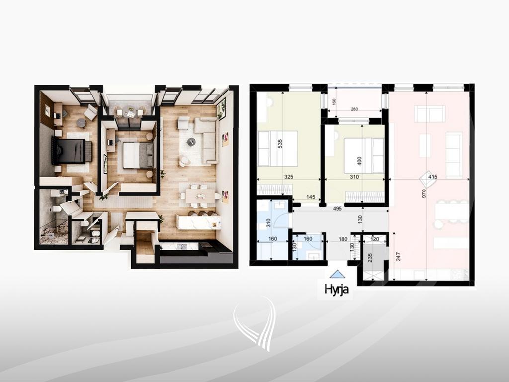 Banesë me 2 dhoma gjumi në shitje në lagjen Prishtina e Re – Prishtina Premium Residence1