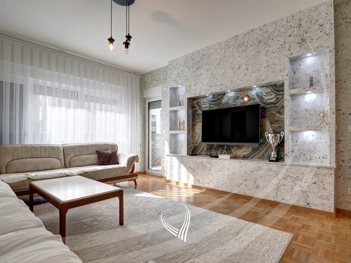 Banesë me 2 dhoma gjumi në shitje në lagjen Mati 1 – Art Construction1