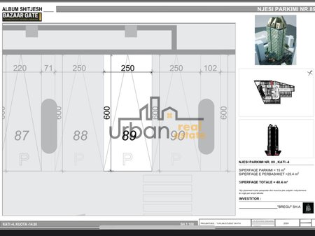 In vendita, Posto Auto, Porta del Bazaar, Tirana - €60.000 | 40 m²