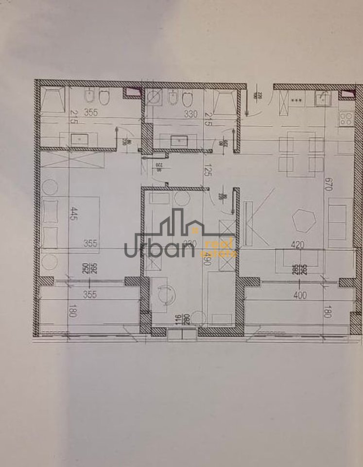 In vendita, Appartamento 2+1, Parco Vecchio, Tirana – €221.000 | 126,07 m²