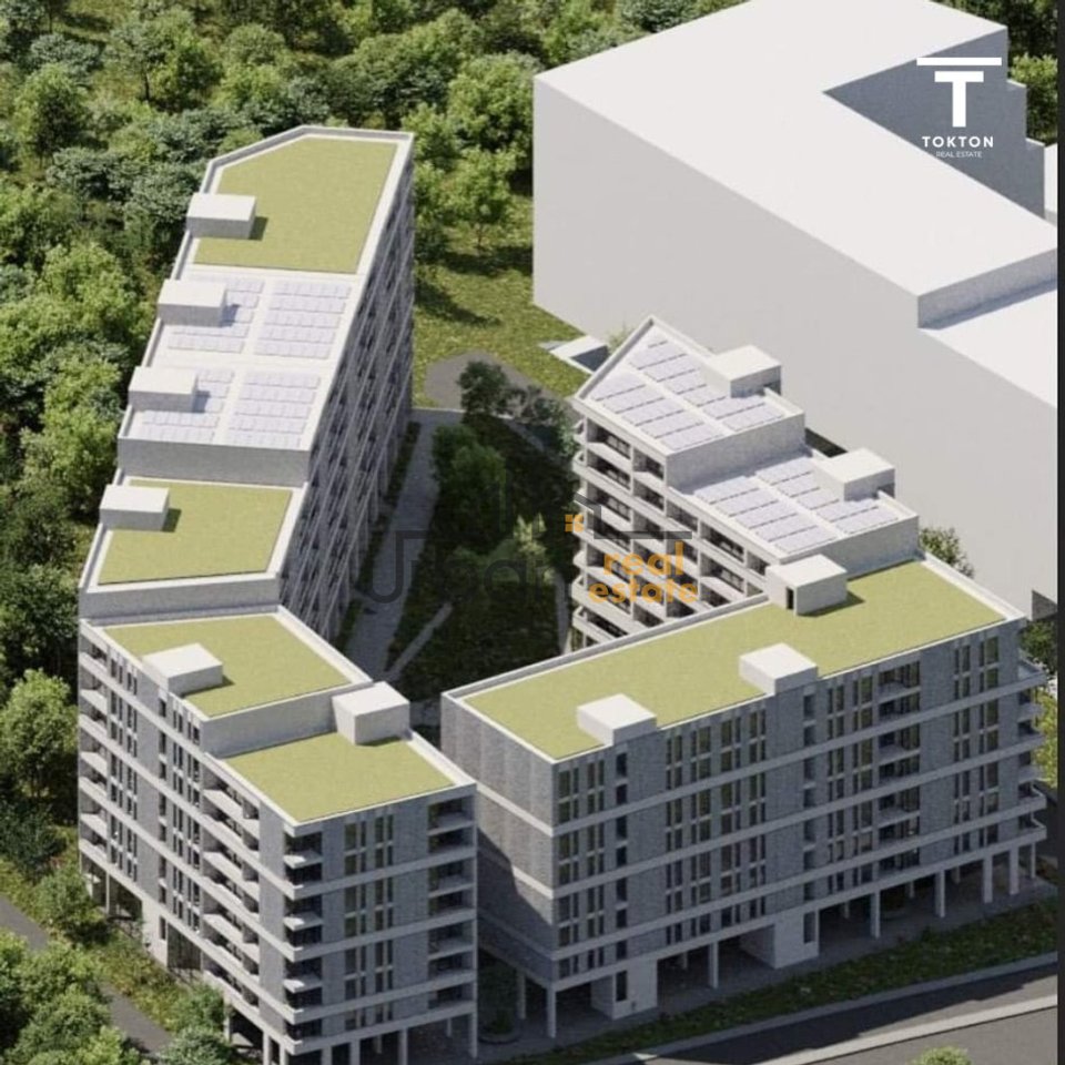 Shitet, Apartament 1+1, Rezidenca Forest, Tiranë - 74,000€ | 60.4 m²