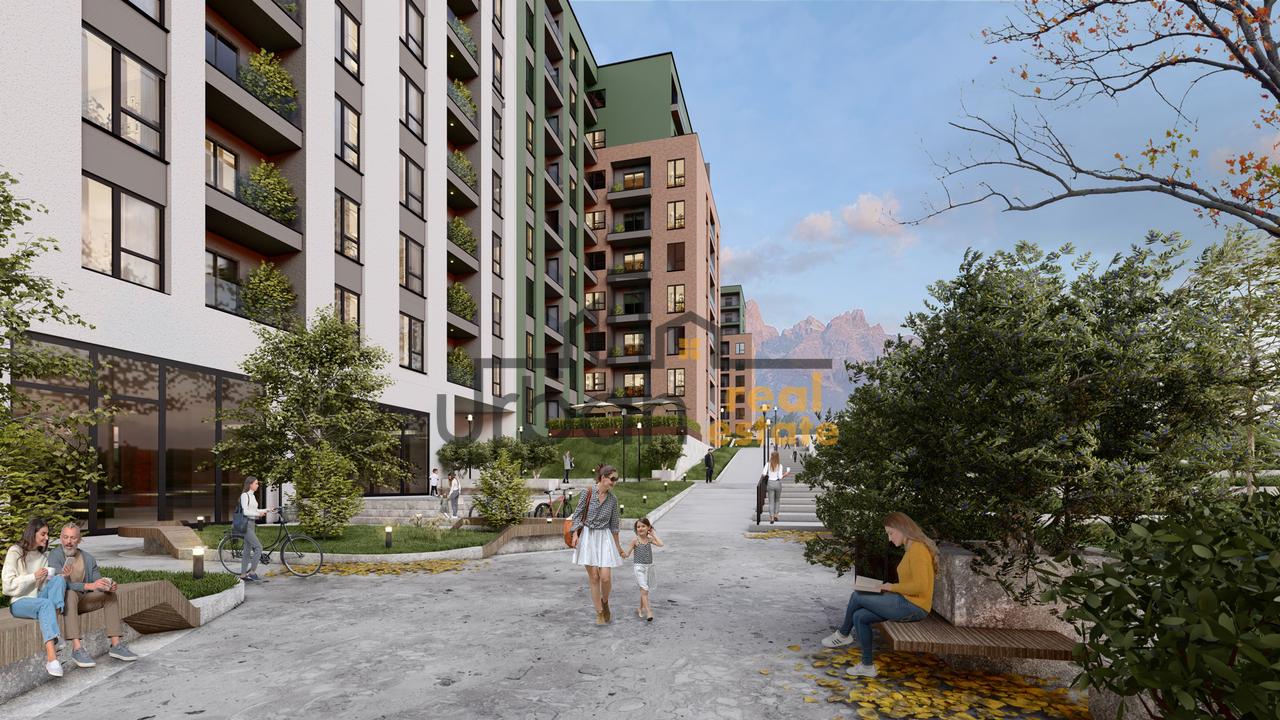 For sale, Apartment 1+1, Tirana View Residence, Tirana - 92,500€ | 74 m²