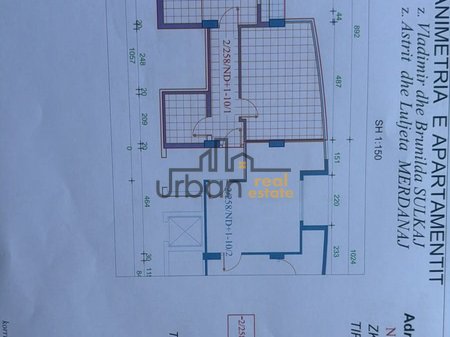 For sale, Two 1+1 Apartments, Sali Butka Street, Tirana - €178,000 and €174,000  | 58 m²