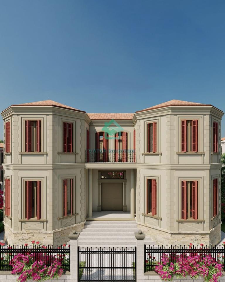 Shitet Vilë 3+1+4 në rezidencën elitare Belvedere Korça në Korçë - 356000€