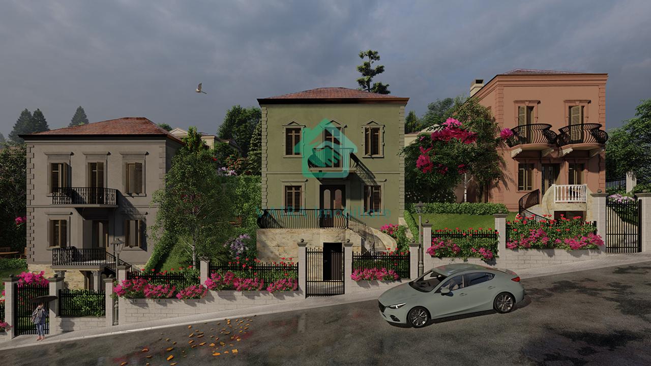 Shitet Vilë 3+1+4 në rezidencën elitare Belvedere Korça në Korçë - 356000€