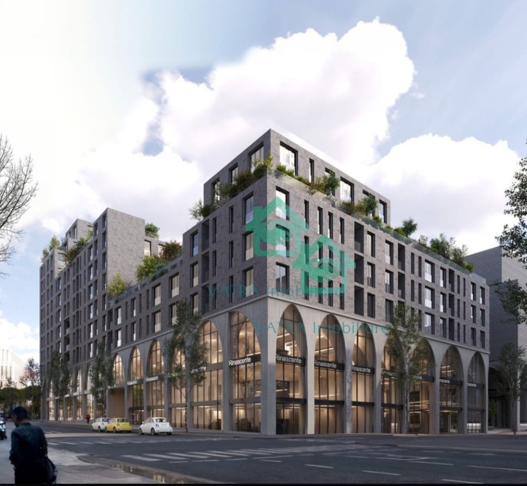 Apartament 1+1 Për Shitje Rinascente Residence Ish Stacioni i Trenit, Tiranë - 227.000€ | 77.48 m² përfshihet dhe veranda 51.52 m².