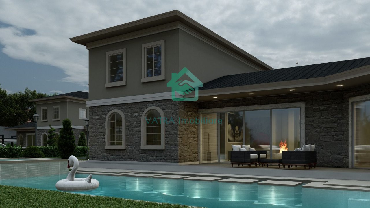 Shitet Vilë me pishinë 4+1+3 në River Hill Residence, Petrel