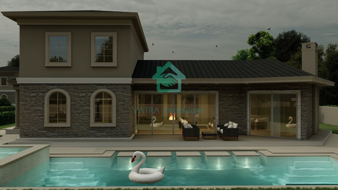 Shitet Vilë me pishinë 4+1+3 në River Hill Residence, Petrel