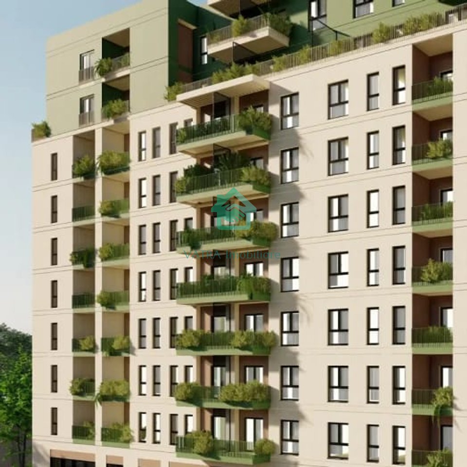 Apartament 1+1+verandë në shitje në Viva 1, Ish Fusha e Aviacionit, Tiranë - 130000€ | 63 m²