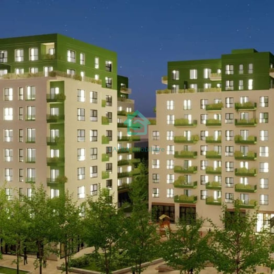 Apartament 1+1+verandë në shitje në Viva 1, Ish Fusha e Aviacionit, Tiranë - 130000€ | 63 m²