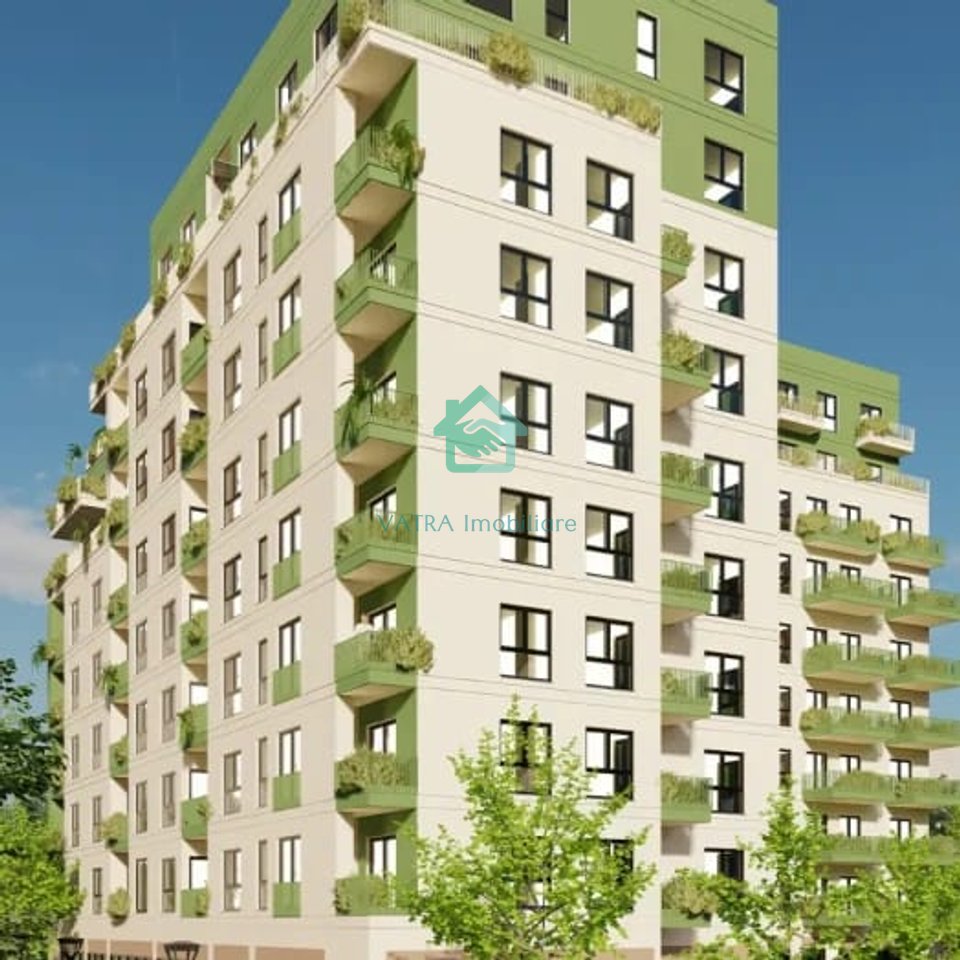 Apartament 1+1+verandë në shitje në Viva 1, Ish Fusha e Aviacionit, Tiranë - 130000€ | 63 m²