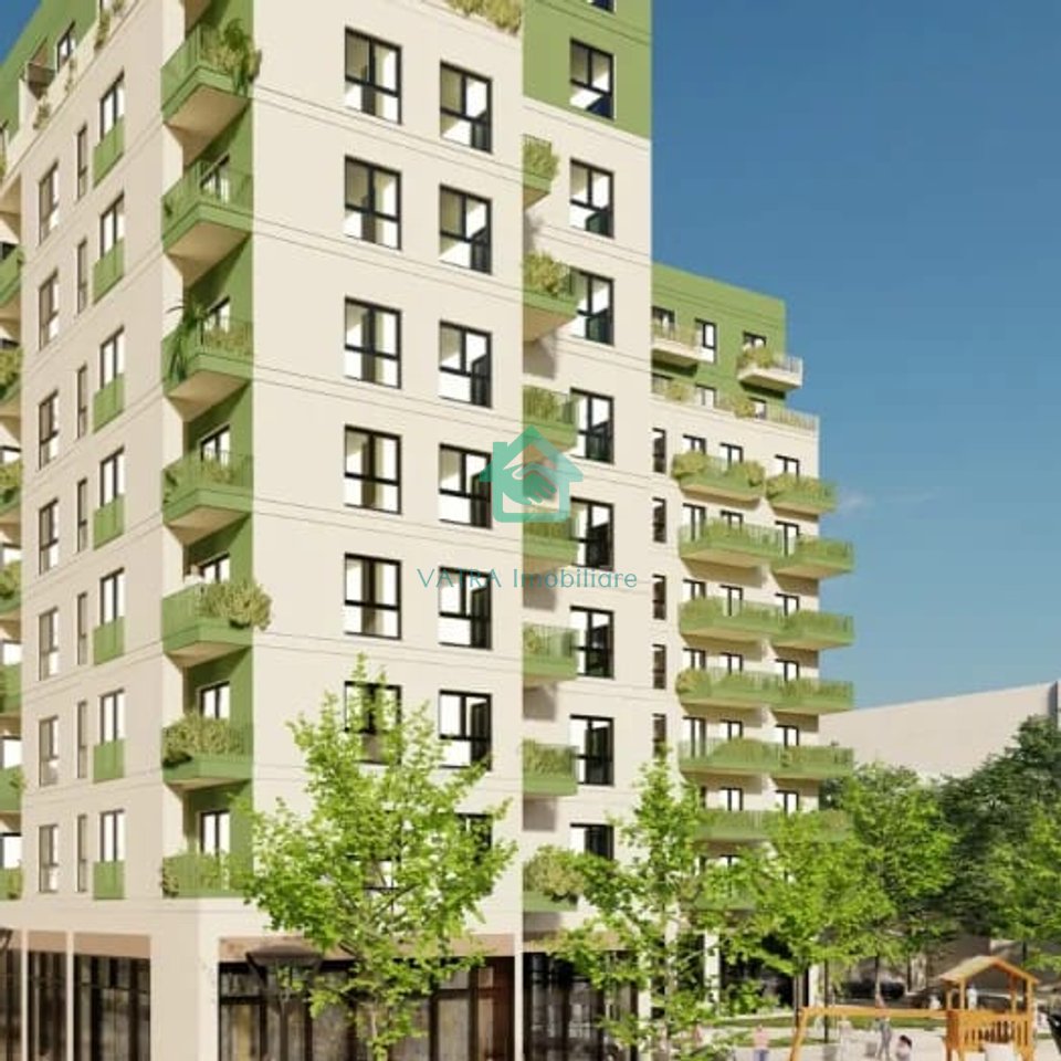 Apartament 1+1+verandë në shitje në Viva 1, Ish Fusha e Aviacionit, Tiranë - 130000€ | 63 m²