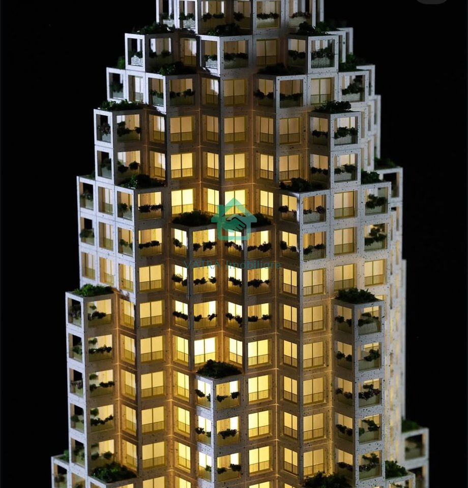 Garsionere në shitje në Pixel Tower, pranë Toptani, Tiranë - 245,000€ | 82 m²