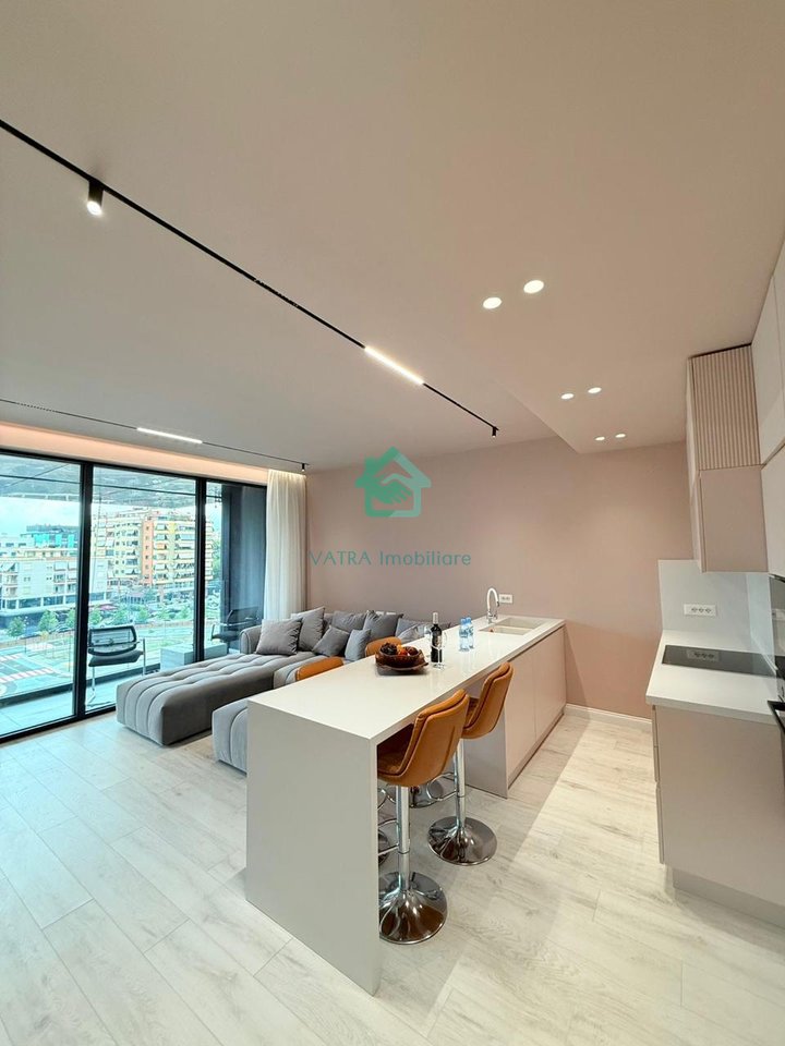 Apartament 1+1 Me Qira te Vertical Forest, Stadiumi Air Albania, Tirane - 2500€ | 95 m²
