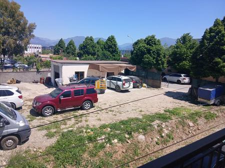 Car service for rent on the secondary road Tirana / Durres Highway