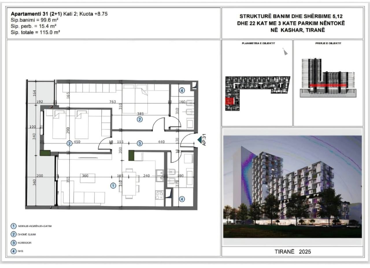 5 different apartments for sale at Moa Residenc in Astir