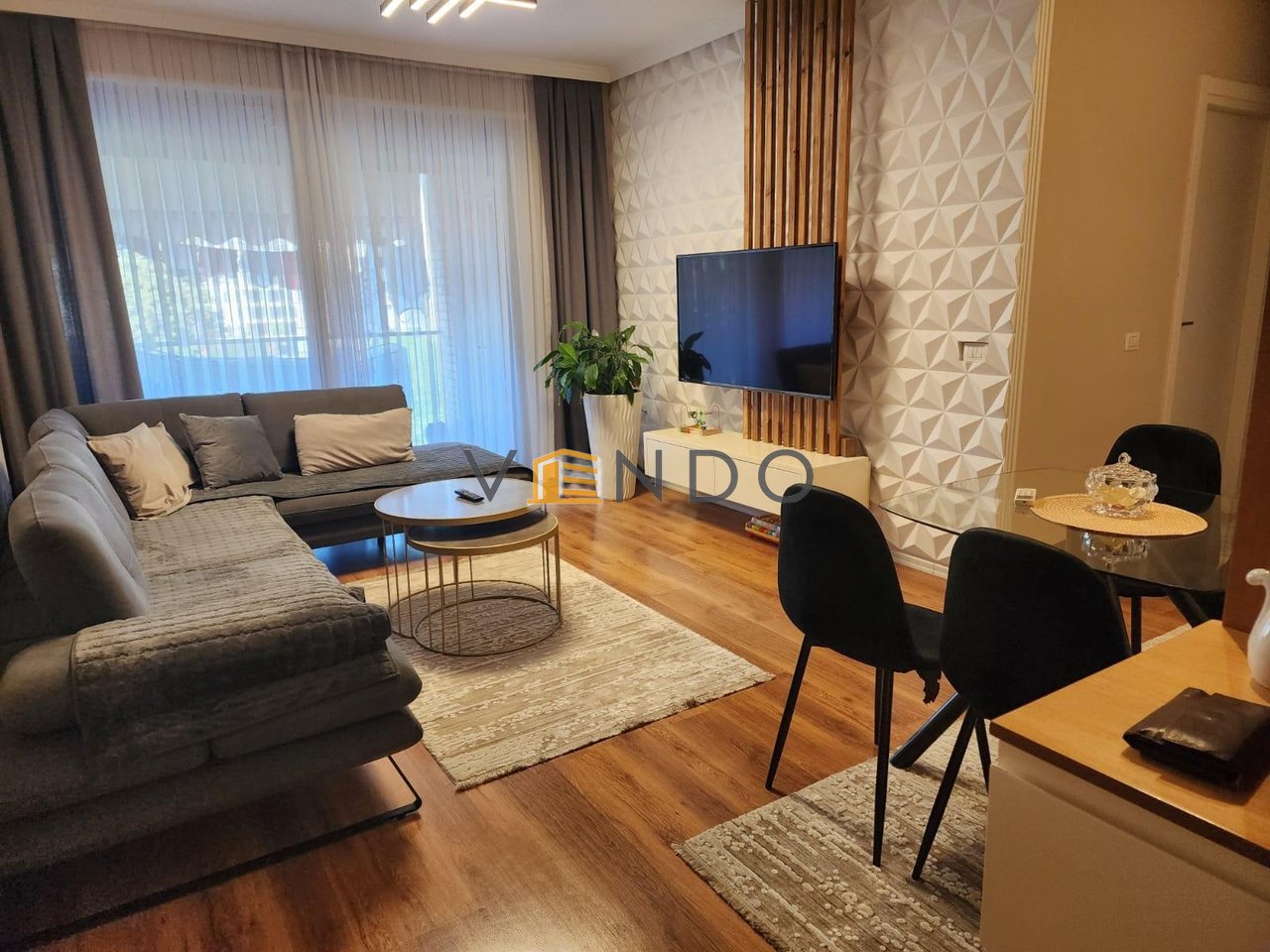 Jepet me qira apartament 2+1+2 tek Rezidenca Fiori Di Bosco,  Don Bosko.