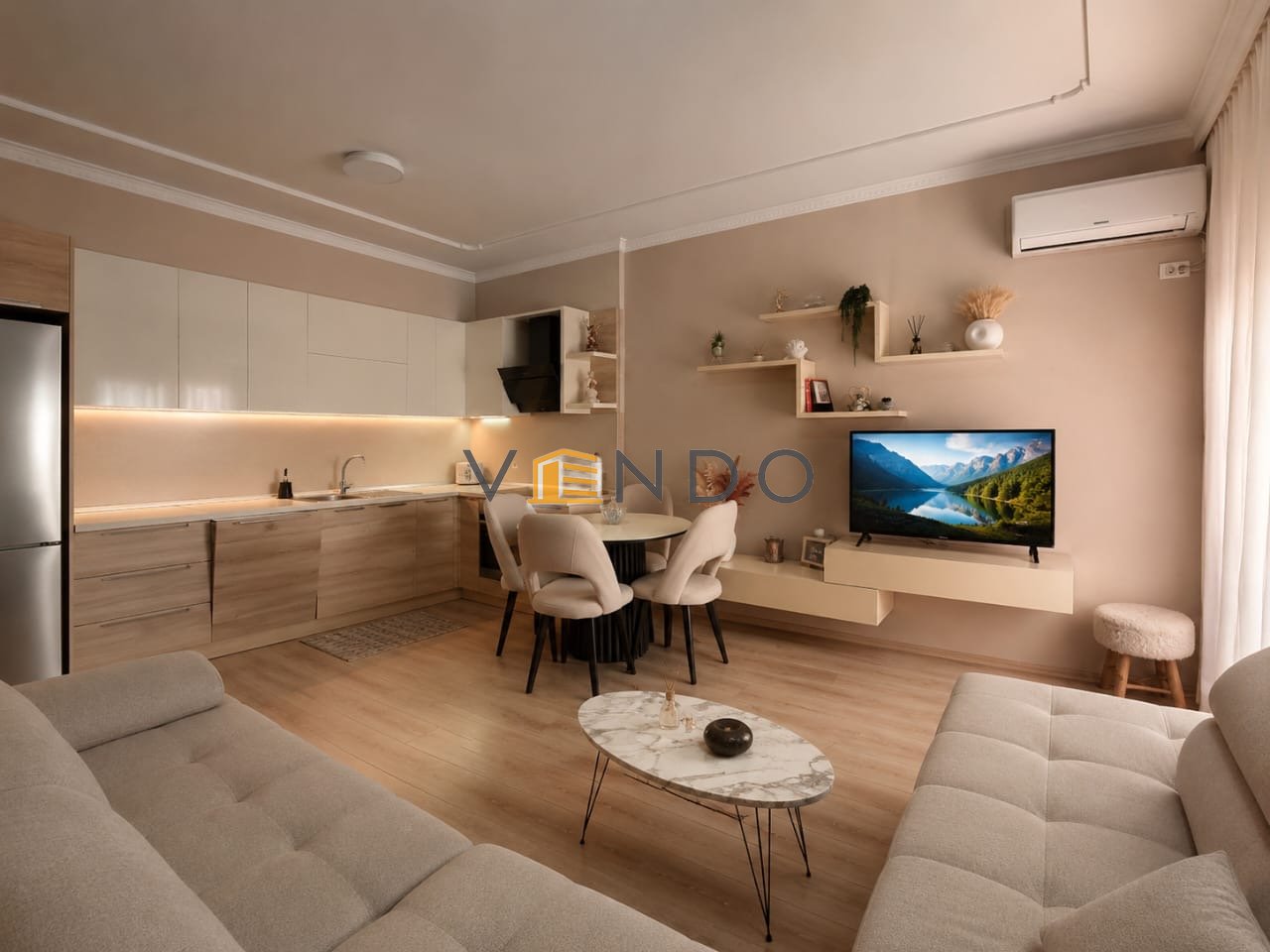 Shitet Apartament 1+1 ne Astir tek Rrethrrotullimi