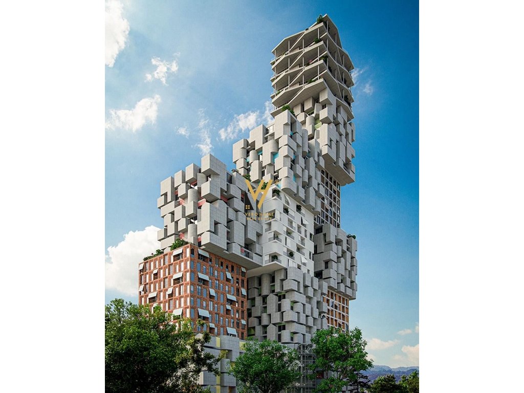 SHITET APARTAMENT 1+1+2 BLK TE HORA VERTICALE 232.000 EURO