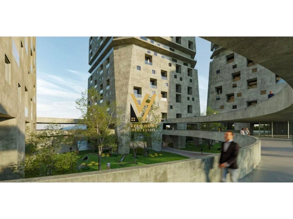 FOR SALE APARTMENT 2+1+2+BLK AT SHQIPONJA SQUARE 161,000 EURO
