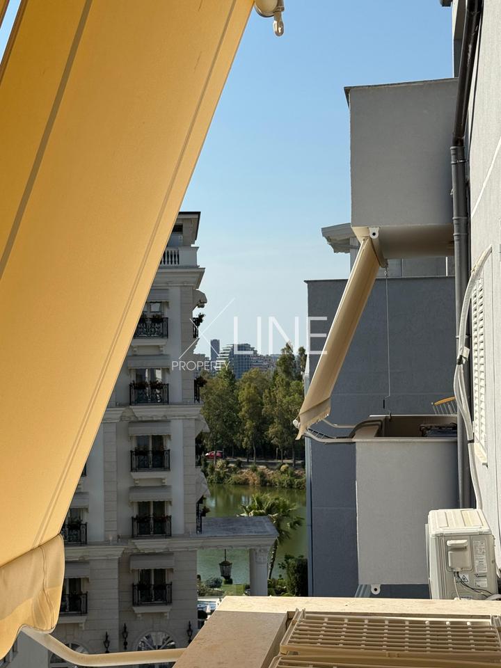For rent 2+1 apartment with 2+2 parking spaces at Liqeni i Thate.